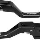 NICECNC Shorty Brake Clutch Lever Brake Clutch Handle Compatible with Yamaha Tenere 700/XTZ700 2019-2024,Tenere 700 World Raid 2022-2024,MT-09 2018-2020,MT-07 2018-2020,Tenere 700 Accessories,Black