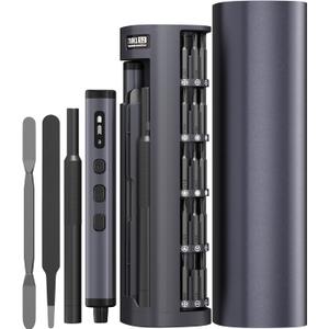 Electric Screwdriver Set, 78 in 1 Power Screwdriver, Precision Screwdriver Set, 5 Torque Modes with 72 Magnetic Precision Bits, Screwdriver it for Phone Camera Computer Watch Laptop Drones