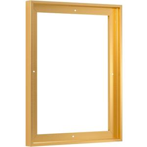 Pixy Canvas Floater Frame for Canvas Paintings, Wood Panels, Canvas Panels & Stretched Canvas Boards. Floating Frame fits 5/8", 3/4" & max 7/8" Deep Artwork (13 x 17 inch)