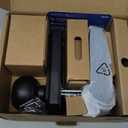 Veise VE018 Smart Knob Handle Lock - Fingerprint, App Control, Keyless Entry for Front Door and Bedroom, Electronic Digital Keypad, Auto Lock, Remote Access Sharing, IP55 Weatherproof, Matte Black