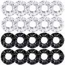 WILLBOND 20 Pcs Sport Hair Scrunchies Gifts Sports Scrunchy Elastic Silk Satin Scrunchies Hairband Ponytail Holder for Women Player Team Accessories(Field Hockey)