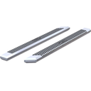 ARIES 2055891 AdvantEDGE Chrome Aluminum 91-Inch Truck Running Boards, Brackets Sold Separately