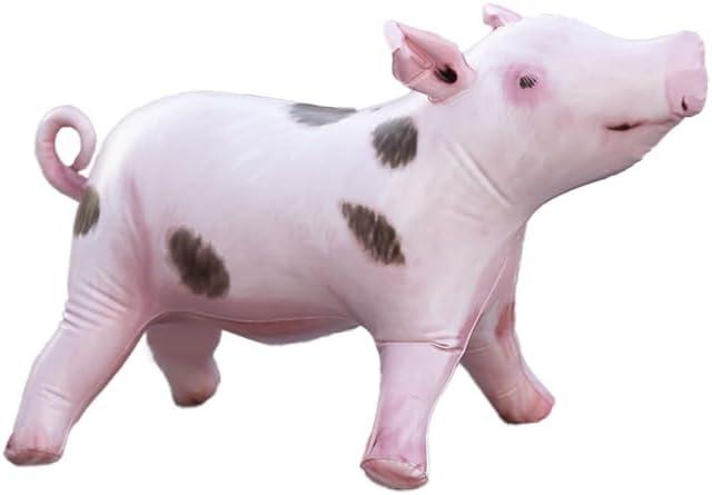 Inflatable Pig, Decorations for Birthday Party Supplies Toy, Cowboy & Cowgirl Farm Theme Gifts, Blow Up Boar Decor, Inflables Para Fiestas Pig Balloon, Fun Decoy Pig Inflatable Party Decoration
