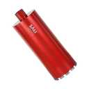 SALI Wet Diamond Core Drill Bits 6" (152mm) Diameter, 15" (380mm) Drilling Depth, Turbo Laser-Welded Segments(Wavy Teeth) with x1-1/4-7 Thread Core Bit for Rebar Concrete Brick Block Masonry Stone, 6"x16"x1-1/4"-7