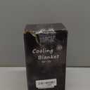 Topcee Cooling Throw Blanket for Night Sweats Decorative Tie Dye, Absorbs Heat to Keep Cool on Warm Nights, Q-Max 0.5 Cooling Blankets for Hot Sleepers, Cool Lightweight Sofa Throw Blanket (50"x70") (Grey Watercolor)