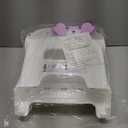 Folding Kids Step Stool for Bathroom and Potty Training,Anti-Slip, Anti-Tip A-Frame Design with 10-Second Setup-Potty 2 Step Stool for Toddlers (Purple)