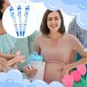Woanger 36 Pcs Baby Shower Pens for Boys Girls Retractable Gel Pens Blue or Pink Baby Shower Favors Thank You Gifts for Guests(It's a Boy Style)