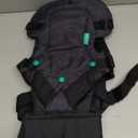 Infantino Flip 4-in-1 Convertible Baby Carrier, Adjustable, Ergonomic Babywearing, Registry Essential, Baby Carrier for Newborn to Toddler, Black