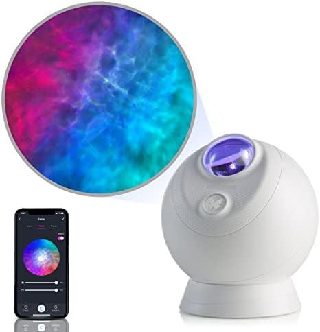 BlissLights Sky Lite Evolve LED Galaxy Cloud Projector, WI-FI, Night Light Ambiance Sky-Cloud-RCWB