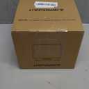 URPOWER Aromatherapy Essential Oil Diffuser Humidifier, 700ml Large Capacity Modern Ultrasonic Aroma Diffusers Running 20+ Hours with Adjustable Mist Mode/4 Timer Settings for Home Office Study (Light Brown)