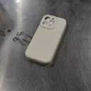 LOVE 3000 Designed for iPhone 16 Pro Case, Premium Silicone with [Soft Anti-Scratch Microfiber Lining] Shockproof Protective Phone Case for Men Women Girls 6.3", Stone