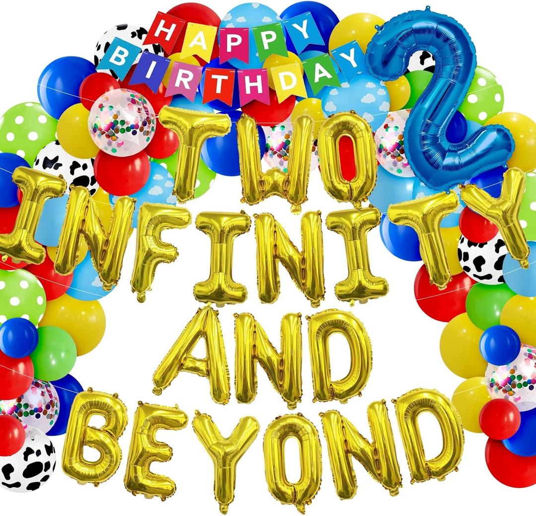 Two Infinity And Beyond Balloons