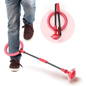 Mumba Kids Foldable Ankle Skip Ball Flash Jump Colorful Sports Swing Ball Boys Girls Toys, Fitness Jump Rope Fat Burning Game for Adults and Children