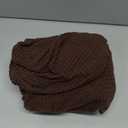 LA MEACK Couch Cushion Cover Loveseat Cover or 2 Seat Sofa Cover Washable Stretch Sectional Sofa Slipcover(1 Piece for Loveseat or Sofa 2-Seater, Brown)