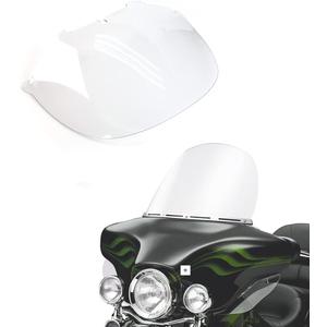 WYNMOTO 13" Clear Windshield Windscreen for '96-'13 Harley Davidson Touring Street/Electra Glide/Tri Glide