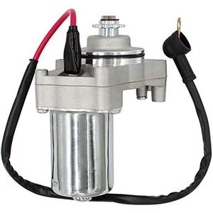 Road Passion 3 Bolt Starter Motor with Line Replacement for 50cc 70 cc 90cc 100cc 110cc 125cc 4 Stroke Quad Wheelers ATVs Taotao SSR Roketa Go Karts Pit Bike Jonway SunL Dune Buggy Sandrail
