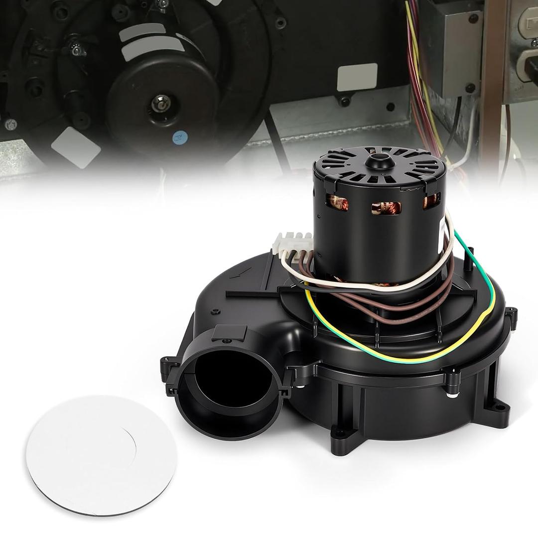 70623861 Furnace Draft Inducer Motor, A136 Fit for Fasco, Rheem, Ruud, WKing, Corsiare, Dayton Exhaust Vent Venter Blower Motor 115V 60HZ 3450RPM - Replace 70625177, 702403301, RGRA-07EMAES
