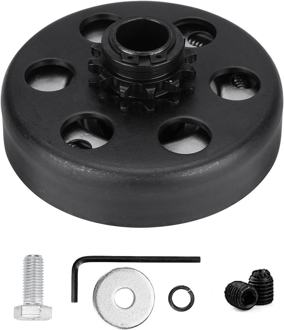 Go Kart Clutch 3/4" Bore 12 Tooth Centrifugal Clutch for #35 Chain Fits 2-6.5 HP Small Engines Parts Honda GC160, GC190, GX120, GX140, GX160, GX200