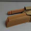 Rubber Bond Stair Edge Protector (Pack of 15) 36x2x1 inch Anti-Slip Stair Corner Trim Rubber Strips - Waterproof Self-Adhesive Staircases for Outdoor & Indoor Uses | Protect Kids & Pets - Brown