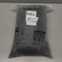 Vonty Satin Sheets Full Size Silky Soft Satin Bed Sheets Black Sheet Set, 1 Deep Pocket Fitted Sheet + 1 Flat Sheet + 2 Pillowcases