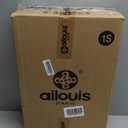 Rolling Duffle Bag with Detachable Wheels, Large Capacity Expandable Foldable Suitcase for Travel,Collapsible Luggage Carry on Duffel Overnight Weekend Bags (Blue)