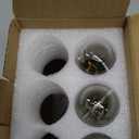 LVYE T10 Tubular Light Bulbs,E26 Dimmable Led Bulbs,8W Led Edison Bulb,75 Watt Equivalent,3000K Soft White,8.9 Inches Long Tube Light Bulb,3Pack.