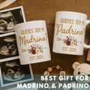 Vivulla68 Quieres Ser Mis Padrinos De Bautizo, Bautizo Recuerdos Juego De 2 Tazas 2025, Recuerdos De Bautizo Para Nio, Nia, God parents Presents Proposal, Quieren Ser Mis Padrinos De Bautizo