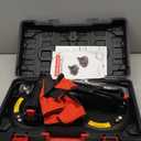 2 Pack 880 lbs Load 8" Double Thickness Glass Suction Cups to Lift Large Glass, Tile Suction Cup,Heavy Duty Suction Cup,Glass Lifting Suction Cups Glass Suction Cups (Pressure Gauge)