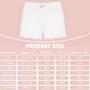 Avxdbr 4 Pack Girls Bike Shorts Under Dress Shorts for Girls | Breathable Strechtchy Summer Cartwheel Shorts Under Dress for Girls
