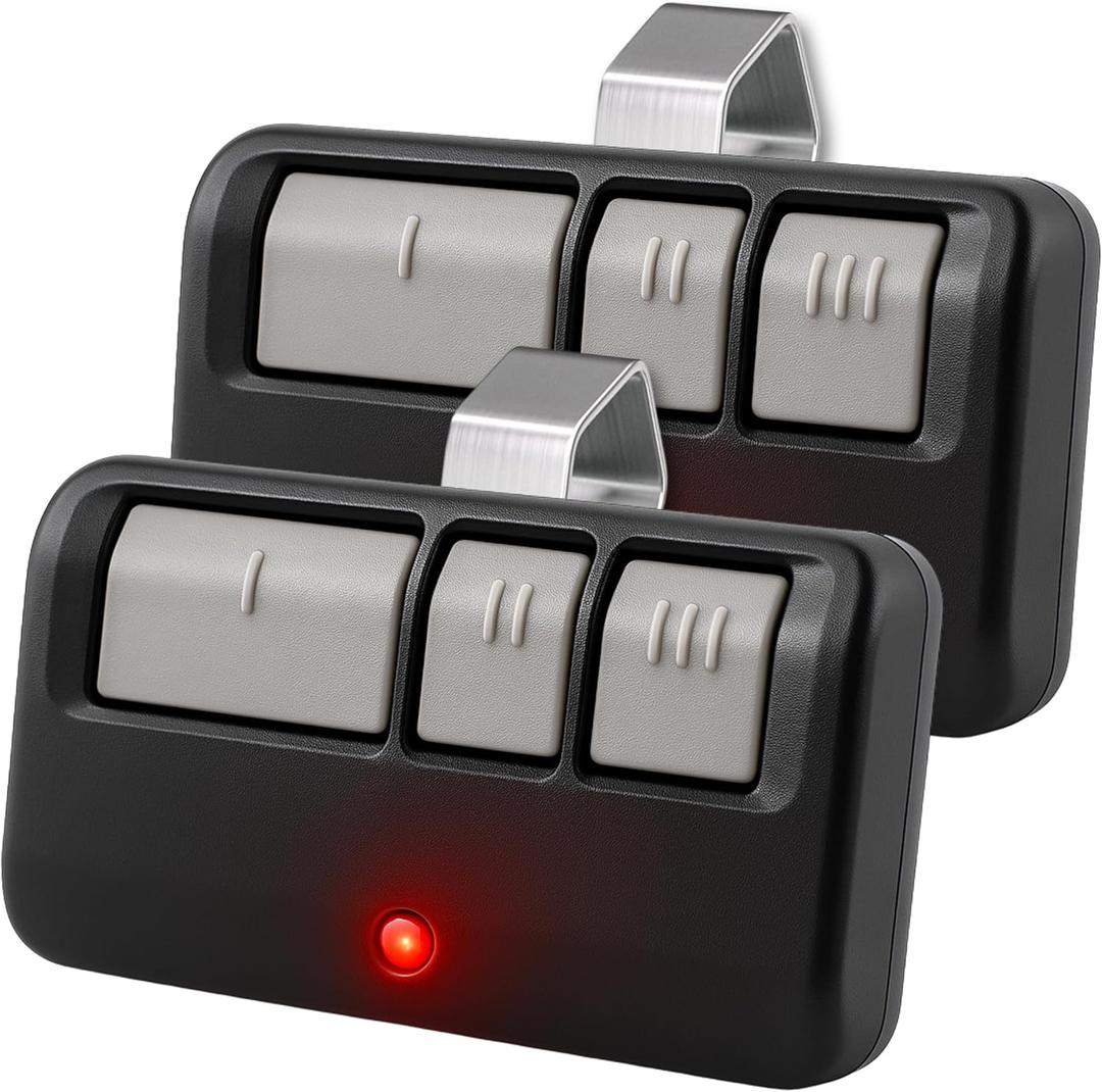 2X for LiftMaster Chamberlain Craftsman Garage Door Opener Remote Replacement, 893LM 893Max 891LM 371LM 373LM 971LM 973LM, Extra Long-Range