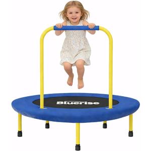 36'' Toddler Trampoline Safe Foam Handle Indoor&Outdoor Ages 2-6