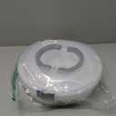 Juvale Round Dessert Carrier with Lid and Handle, 12 Inch Container for Cheesecake, Pie, Cupcakes (White, 12x4in)