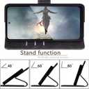 SUANPOT for MotorolaMoto G Power 2022 Wallet case RFID Blocking Credit Card Holder, Flip Folio Book PU Leather Phone case Shockproof Cover for Women Men Power2022 Black