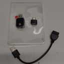 Wireless CarPlay Adapter for iPhone (2025 Upgrade) Converts Wired to Wireless Car Play Adapter, Mini Size Plug and Play, Compatible with iOS 10+ & OTA Updates - Black