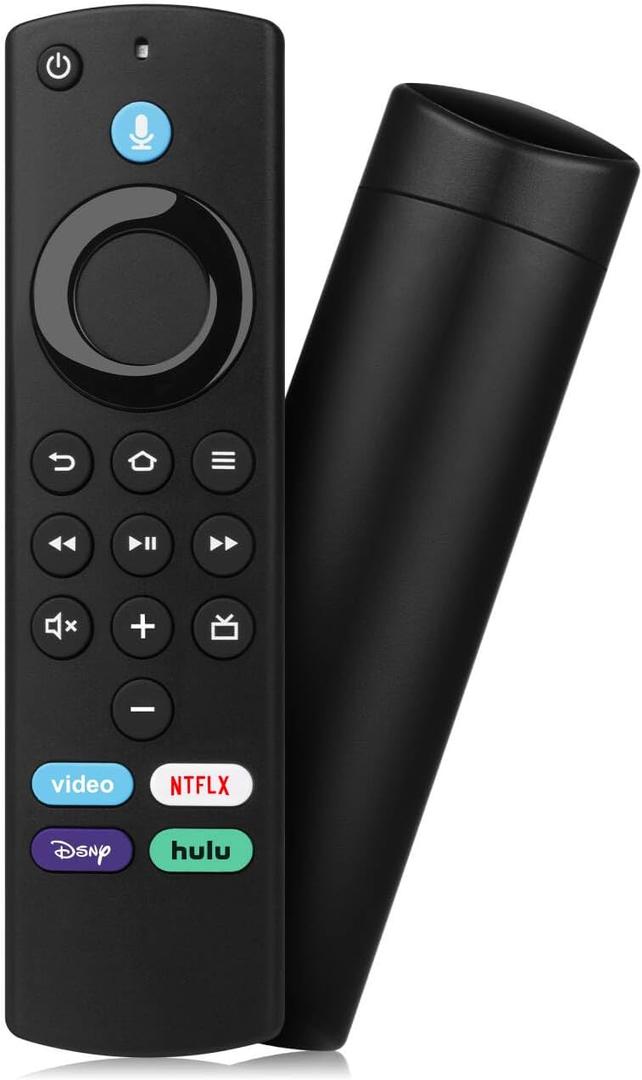 Replacement Voice Remote Control Compatible with All Fire-Series, Smart TV Stick(2nd Gen/3rd Gen/Lite/4K Max/Cube), Smart TVs 3rd Gen, for Insignia-Toshiba-Pioneer, Hisense/TCL Smart TV