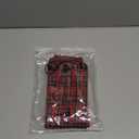 2 Pack Christmas Decor Red Plaids Pillow Covers Buffalo Check Throw Pillow Cover Tartan Cuhion Cover Case for Couch Sofa Home Decoration Cotton 18 X 18 Inches