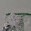 Universal Front Mount Metal Toilet Handle Replacement Kit Compatible with American Standard/Mansfield/Gerber/TOTO/Kohler Toilet, Toilet Tank Flusher Lever with Flapper Chain, Chrome