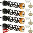 4-Pack W11130359 Washer Suspension Rods, 26 Inch Compatible with Whirl-pool May-tag Top Loader Washing Machine, Fit for 7MWTW7000EW0 7MWTW7300EW0 MVWB755DW0 MVWB765FW0 MVWB765FW1