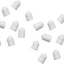 ClosetMaid 21204 Large Plastic End Caps for Wire Shelving, 1000-Pack, White