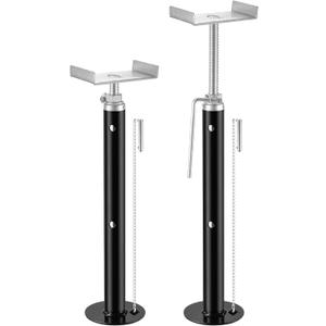 BYERN AUTO RV Slide Out Support Jacks-Adjustable from 19" to 47", Set of 2 Heavy-Duty Camper Slide Out Stabilizer Jacks, Supporting Up to 5,000 lbs Capacity, Ideal for RV, Camper and Travel Trailer