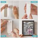 Large Canvas Hangers, 10 Picture Hangers, 20 Large Removable Adhesive Strips, Damage Free Picture Hanging Hooks Heavy Duty, Wall Hangers Without Nails, Value Pack