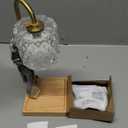 Hong-in Candle Warmer Lamp with Timer -Dimmable Adjustable Height Wax Melt Warmer for Jar Candles,Vintage Home Decor with Elegant Clear Glass,Birthday Gifts for Women, Mom, Friend, Sister