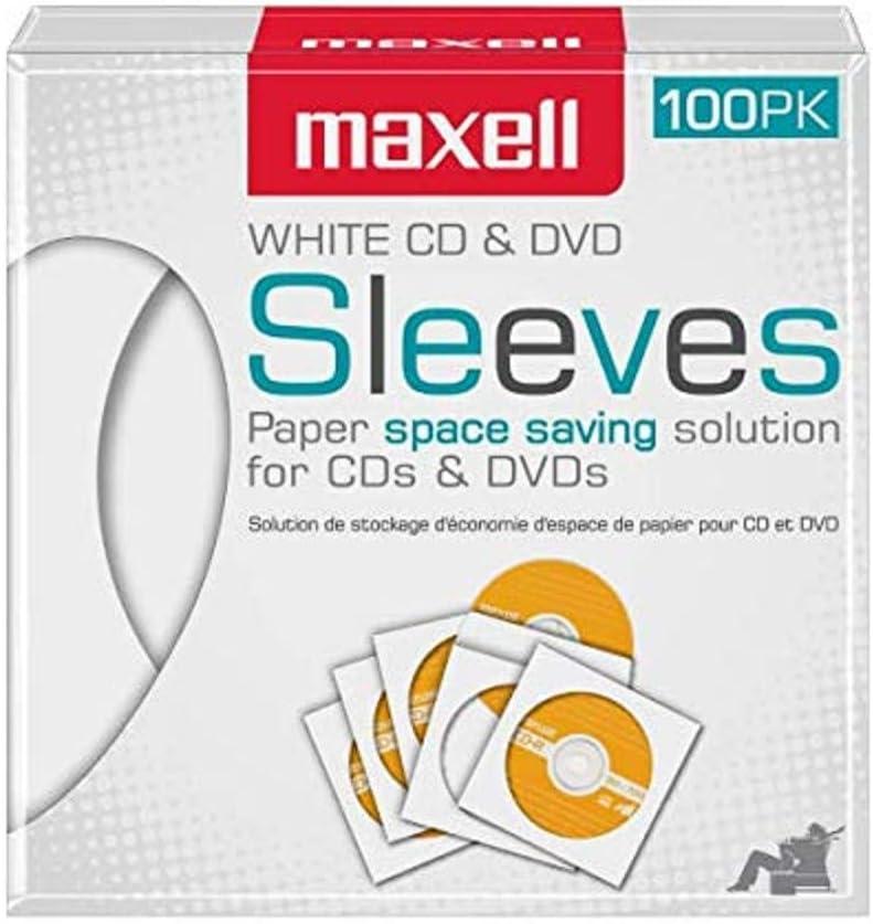 Maxell CD/DVD Storage Sleeves