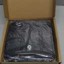 RV Access Door, RV Electrical Cord Trailer Power Cord Hatch Cable Cover Camper Hose Storage Door RV Compartment Door, Black Large Size with 2 Keys