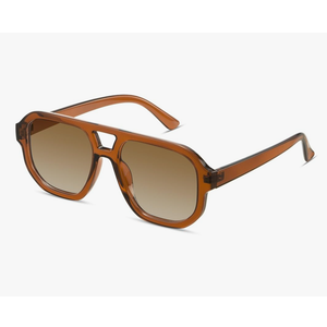 livho Trendy Polarized Square Aviator Sunglasses Women Men Square Eyewear Frame, Retro Sun Glasses for Women Men 2025 Shades