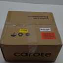 CAROTE 19pcs Pots and Pans Non Stick, Cookware Sets Detachable Handle, Induction Kitchen Pots and Pans,NonStick Cooking Set, Oven/Dishwasher/Fridge Safe, Space Saving (Cream White)