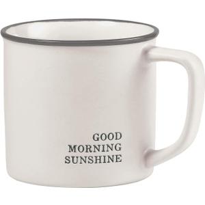 Santa Barbara Design Studio Face Stoneware Coffee Mug, 16-Ounce, Good Morning Sunshine