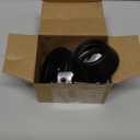 1 Side Keyed Deadbolt Lock, Single Cylinder Dead Bolt, Matte Black Round Exterior Keyed Front Entry Inside Door Deadbolt