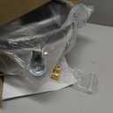 EVEAGE 13.7'' Pressure Washer Surface Cleaner with 4 Wheels Stainless Steel Surface Cleaner & Unique Bending Rod Design 2 Nozzles for Cleaning Driveway & Sidewalk, Max 4000PSI-EP002