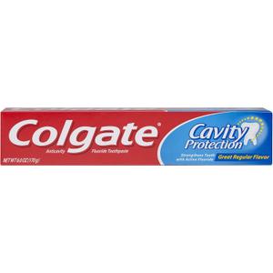 Colgate Cavity Protection Toothpaste with Fluoride, Mint, 6 Oz